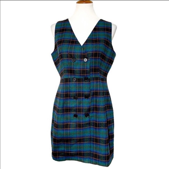 Nasty Gal Dresses & Skirts - NWT Nasty Gal Retro Plaid Dress